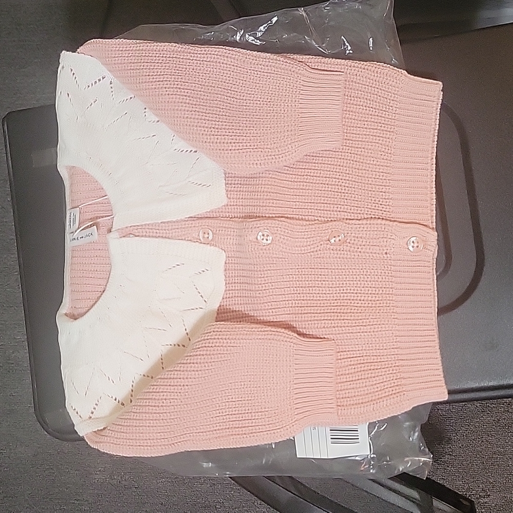 Janie and Jack Pink Sweater
